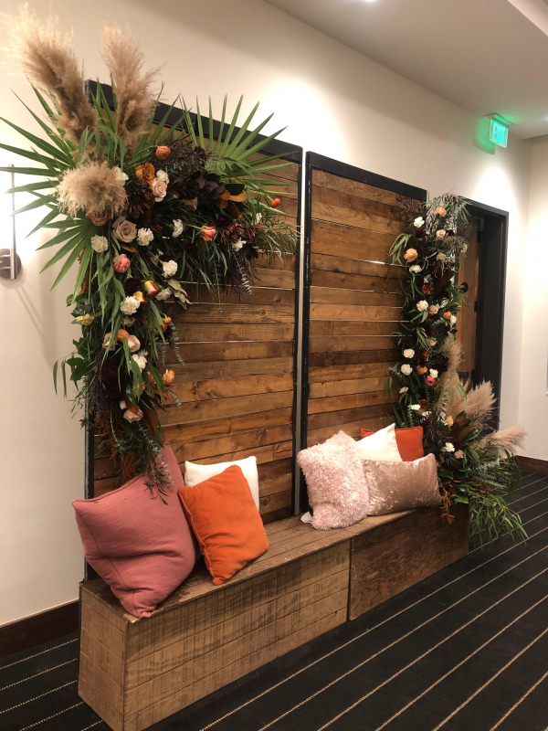 wood screen wall