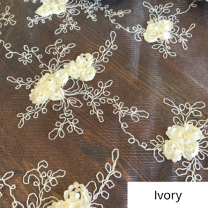 Ivory Baby Rose Lace