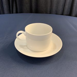 royal white coffee cup
