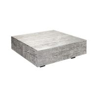 silver timber coffee table