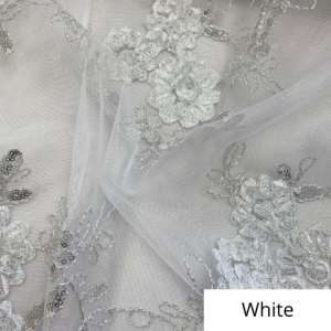 White Baby Rose Lace