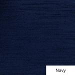 Navy Silk Satin Linen