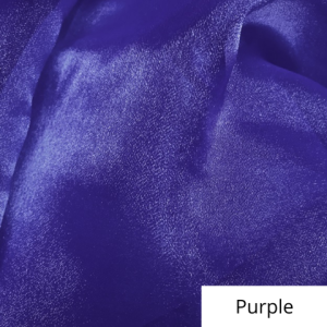 Purple Organza Linen Rental