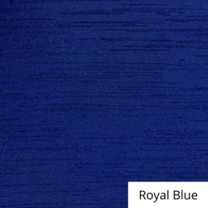 Royal Blue Silk Satin Linen