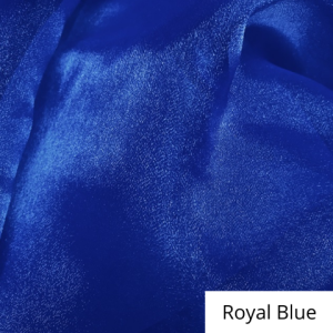 Royal Blue Organza Linen Rental