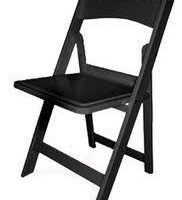 black gladiator chair