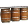 3 wine barrel bar rental