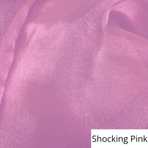 Schocking Pink Organza Linen Rental