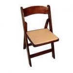 mahogany wood chair