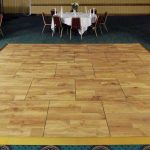 oak wood dance floor