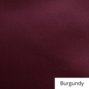 Burgundy Satin Linen