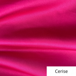 Cerise Satin Linen