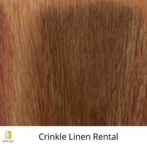 Crinkle Linen Rental