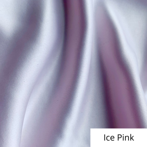 Ice Pink Satin Linen