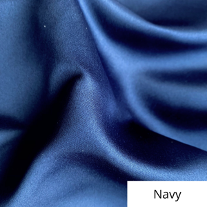 Navy Satin Linen