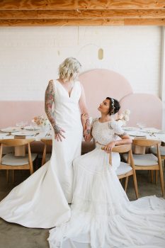 brides in love