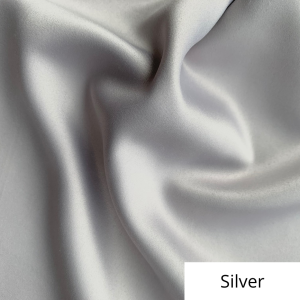 Silver Satin Linen