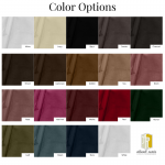 Velvet Color Options