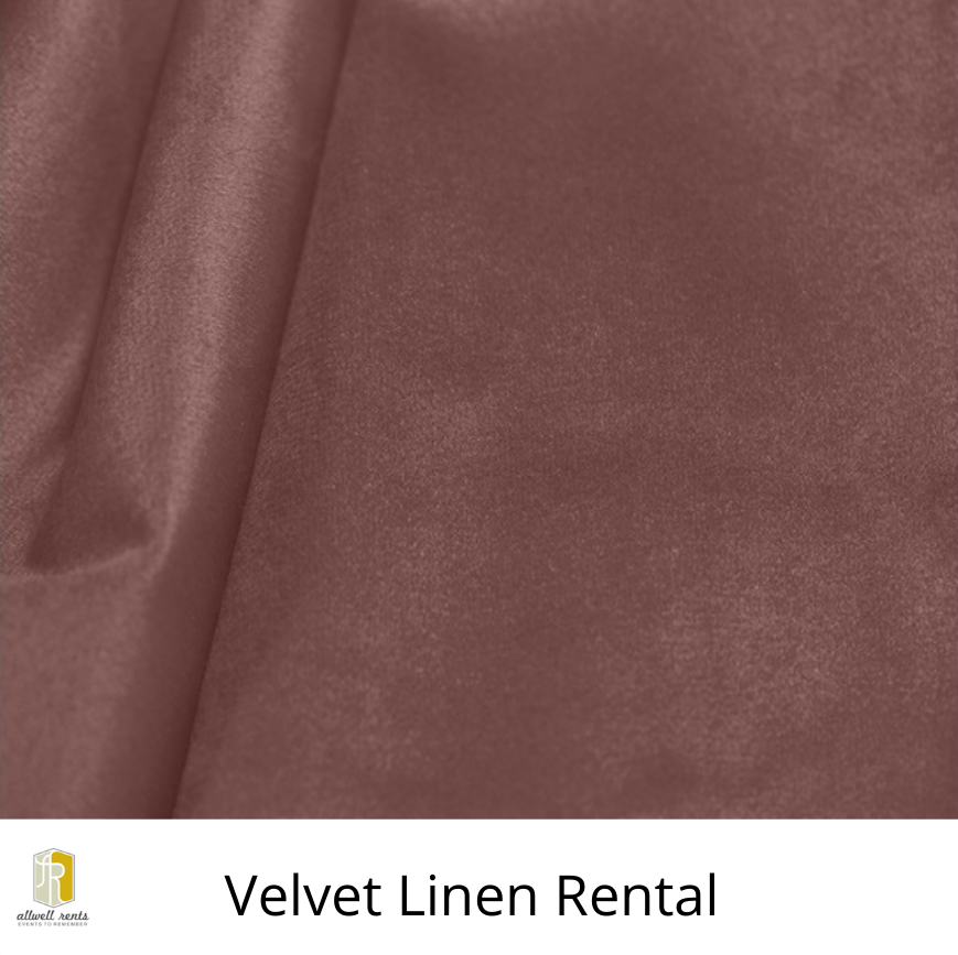 Velvet Linen Rental