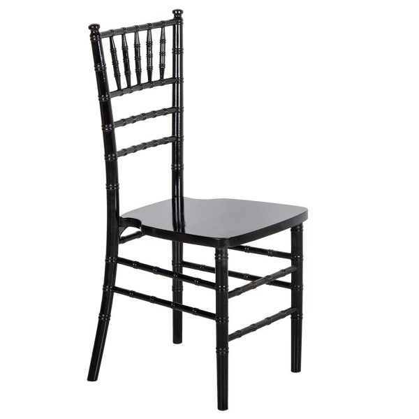 black chiavari chair