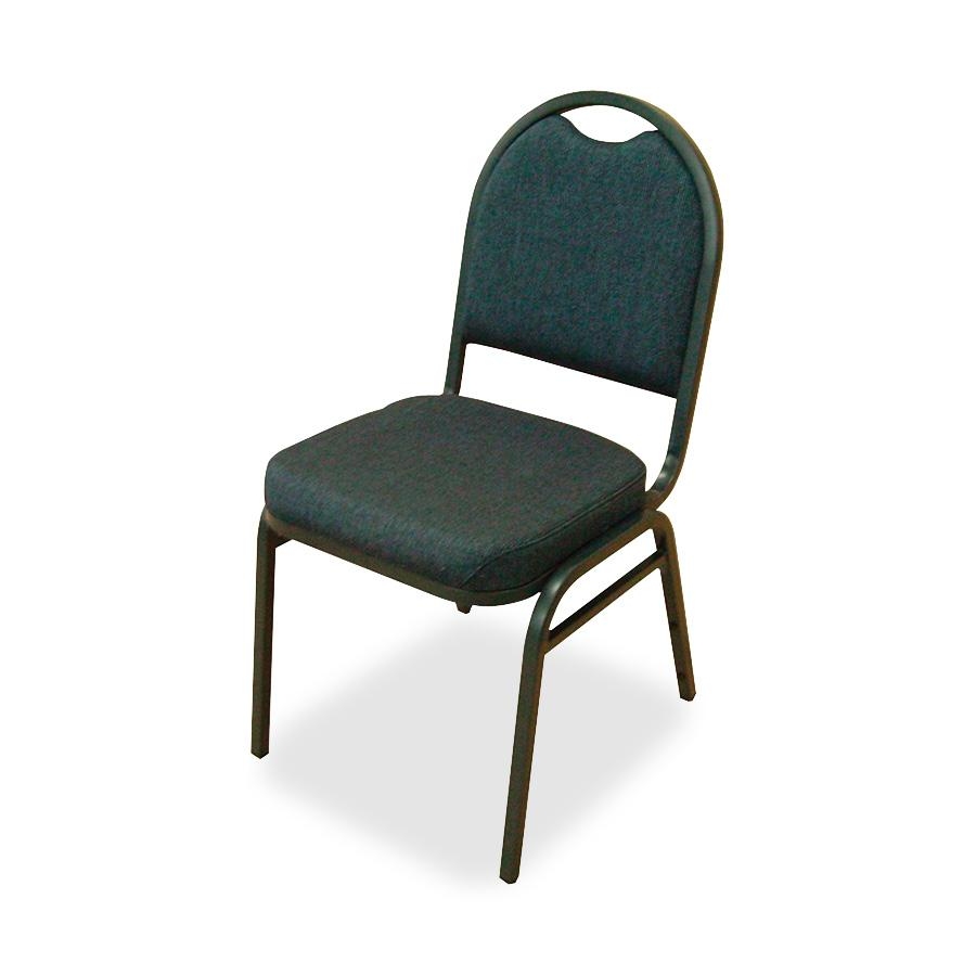 black hotel stacking chair