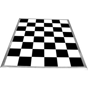 checkerboard dance floor