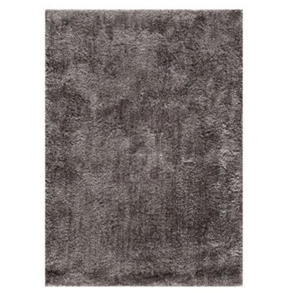 gray shag rug