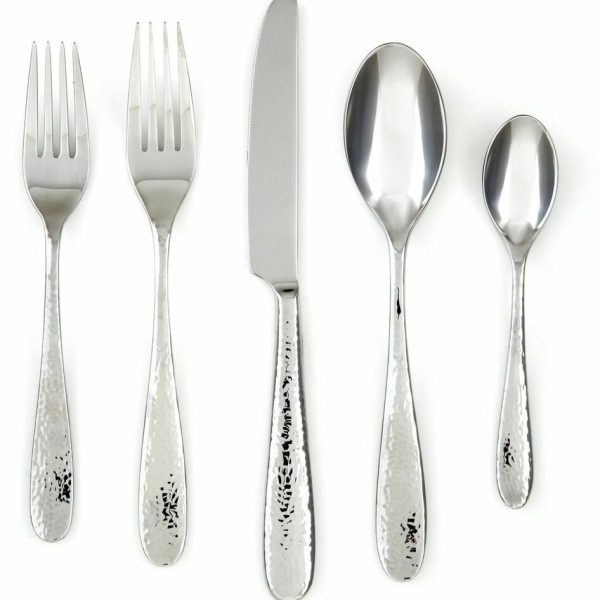 hammered flatware