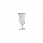 Gold Line Bella Crystal Water Glass