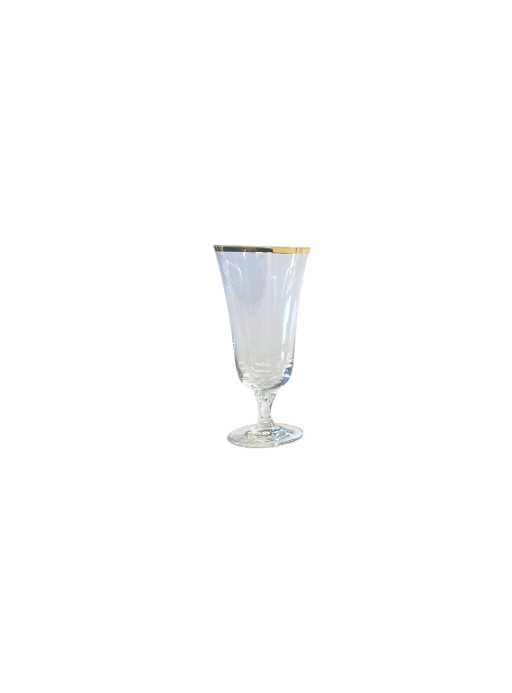 Gold Line Bella Crystal Water Glass