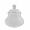 royal white sugar pot