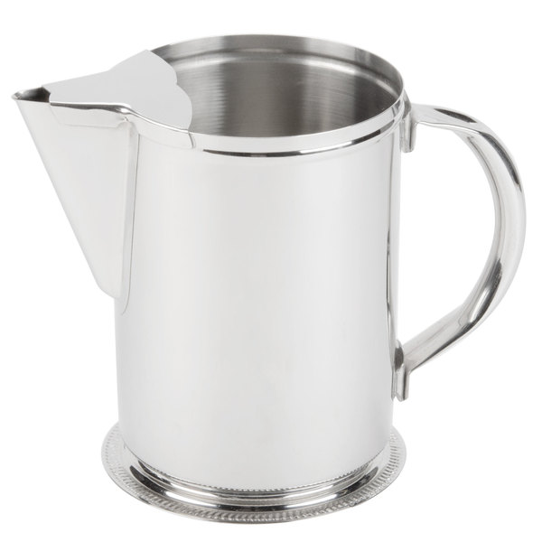 stainless water pitcher