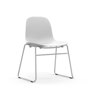 white childrens stacking chair