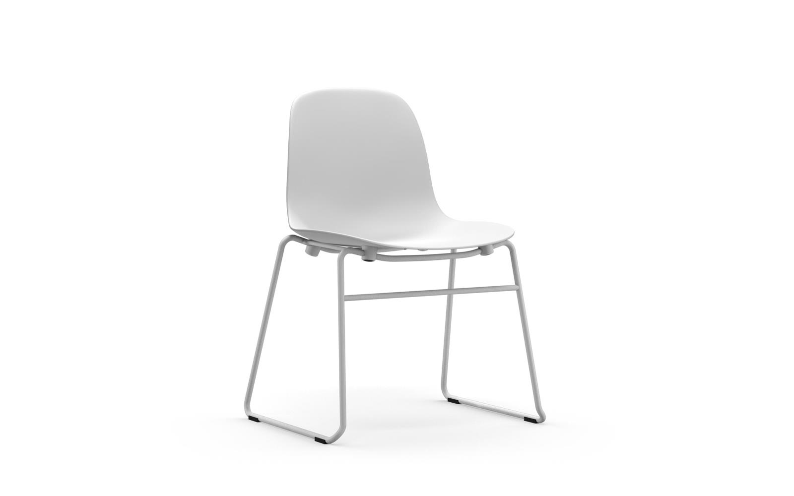 white childrens stacking chair