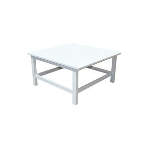 whitewash square coffee table