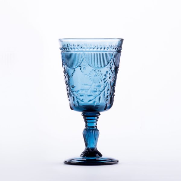cut glass goblet