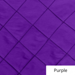 purple silk pintuck linen