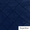 royal blue silk pintuck linen