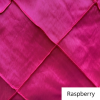 raspberry wide pintuck linen