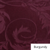 Burgundy Melrose Damask Linen