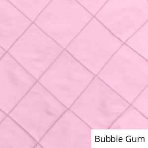 bubble gum silk pintuck linen