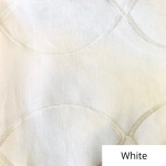 White Silk Infinity Linen