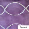 Eggplant Silk Infinity Linen