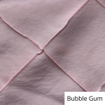 bubble gum wide pintuck linen