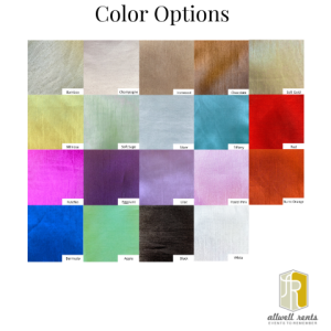 Silk Color Options