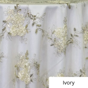 Ivory Ribbon Lace