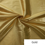 Gold Lame Linen