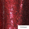 Crimson Sequin Linen