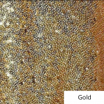 Gold Sequin Linen