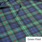 Green Plaid Linen